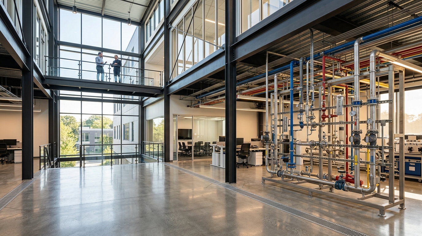 Atrium & Piping Convergence